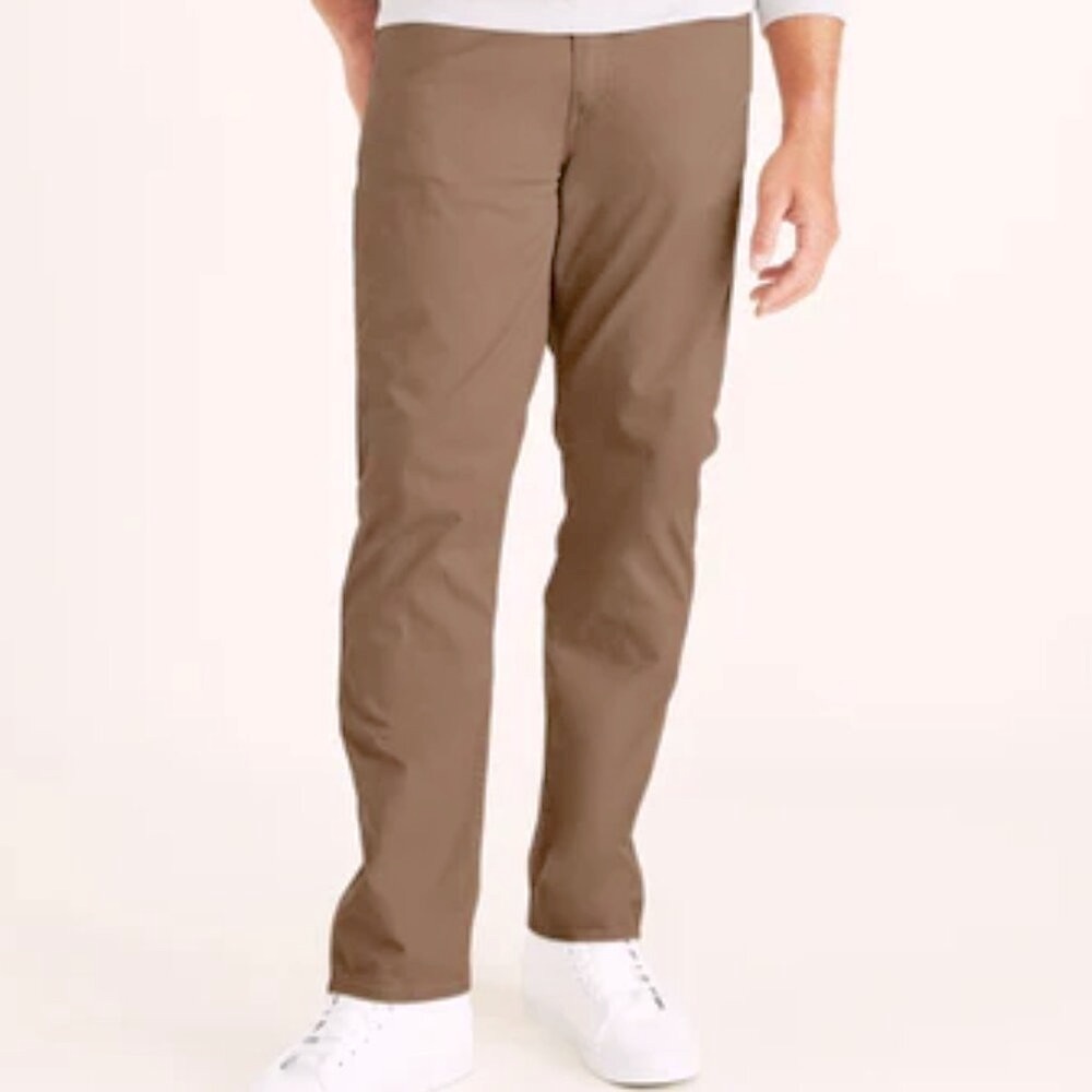 Dockers Jean Cut Khaki Tan Pants, Straight Fit (Big and Tall) 60x32 NWT